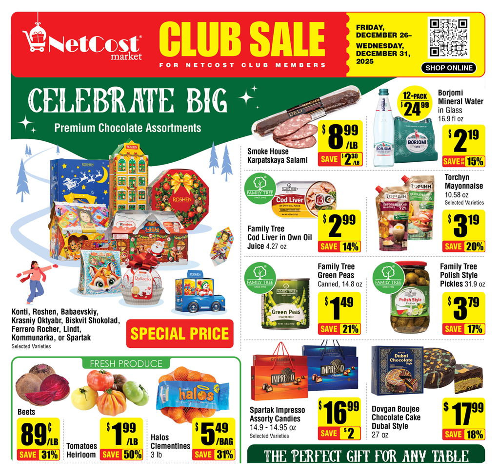 NetCost Market Gourmet Food Store Weekly Grocery Specials
